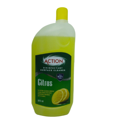 Action Disinfectant Surface Cleaner Citrus – 975ml